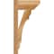 Ekena Millwork Olympic Slat Rough Sawn Outlooker, Western Red Cedar, 6"W x 12"D x 24"H OUT06X12X24OLY06RWR - alternate 2